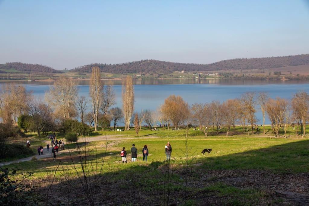 La Dimora Del Cavaliere - Stupenda Dimora A 5 Min Dal Lago Di Martignano Anguillara Sabazia Eksteriør billede